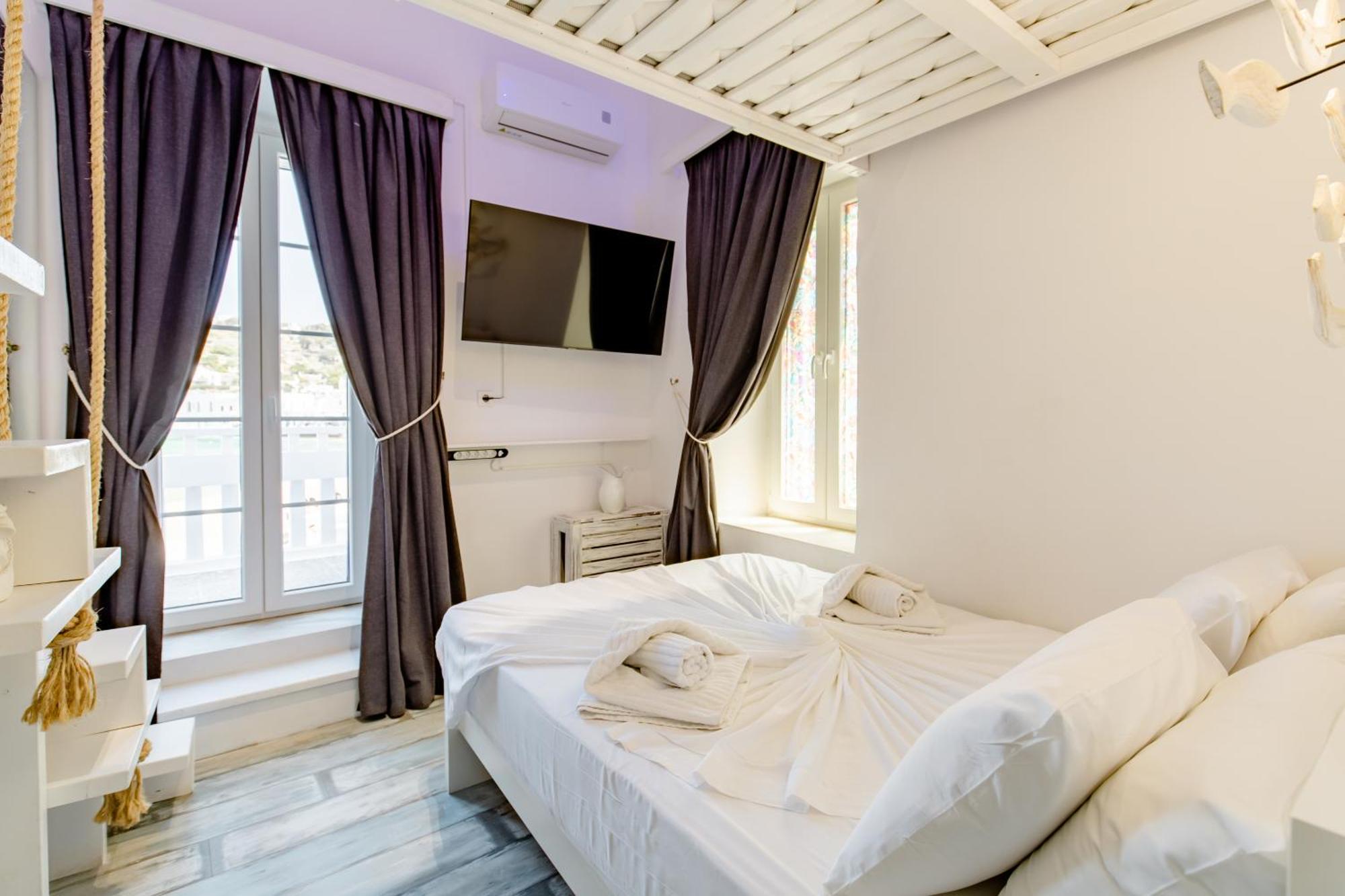 Elpis Mykonos Apartments - Mykonos Town Delos Port Екстериор снимка